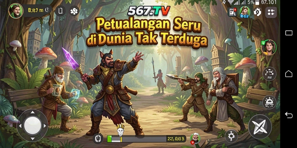 Tampilan gameplay <strong>567TV</strong> yang penuh aksi dan petualangan menunggu untuk dijelajahi.