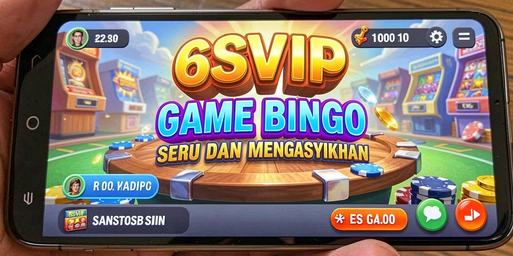 Tampilan gameplay Bingo yang mengasyikkan di 6SVIP.