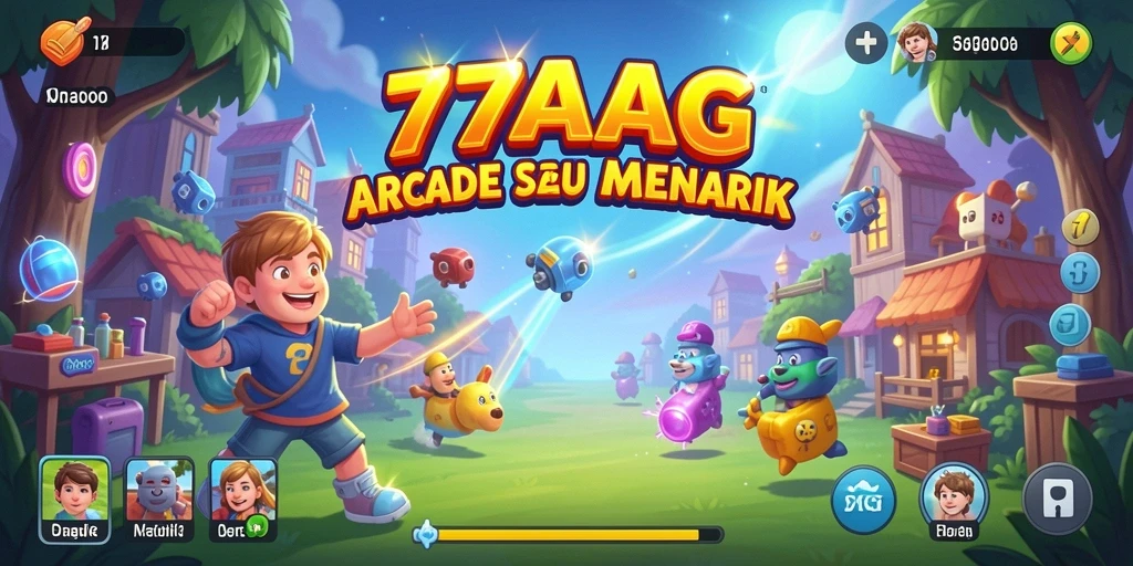 Gameplay seru dan menegangkan dalam 77AG yang penuh warna.