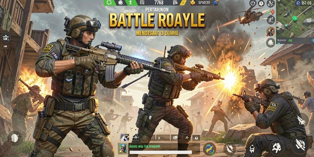 Gameplay intens di battlefield 8768 dengan aksi mendebarkan.