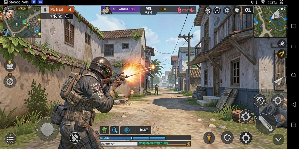 Screenshot dari gameplay <strong>9SL</strong> menampilkan pertempuran strategi yang mendebarkan.