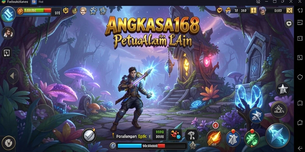 Gameplay seru di dunia fantasi ANGKASA168.