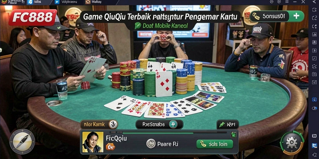 Gameplay seru QiuQiu di FC888 dengan fitur menarik.