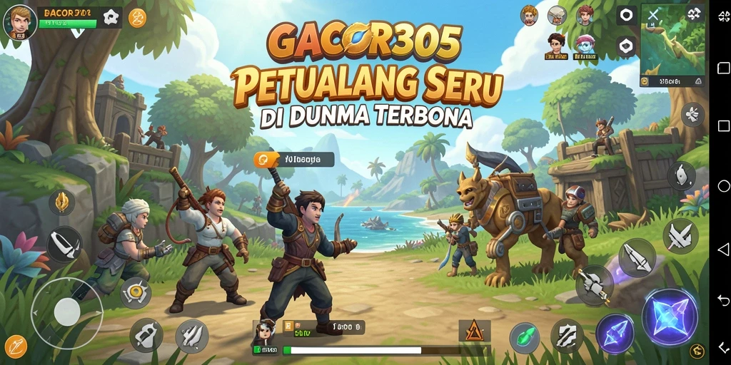 Gameplay GACOR305 yang menarik di dunia terbuka.