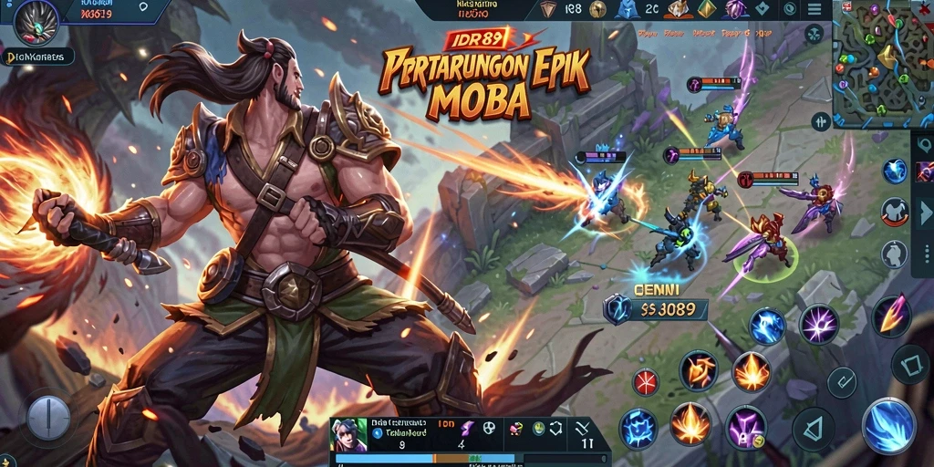 Gameplay seru dan kompetitif di IDR89.