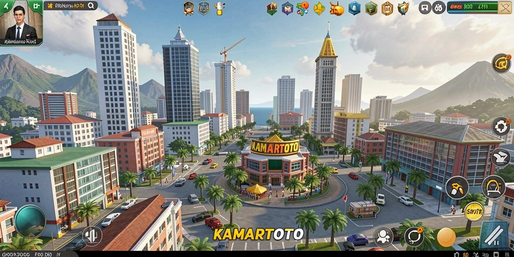 Tampilan gameplay KAMARTOTO yang seru dan menarik.