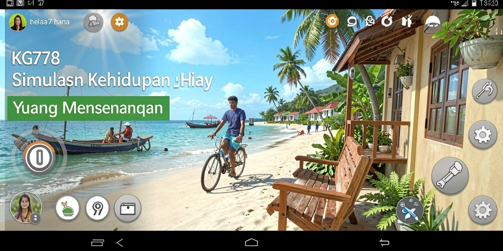 Screenshot menampilkan pengalaman gameplay Simulation yang spektakuler.
