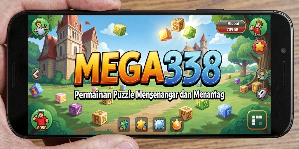 Screenshot MEGA338 menunjukkan gameplay Puzzle yang menantang dan menarik.
