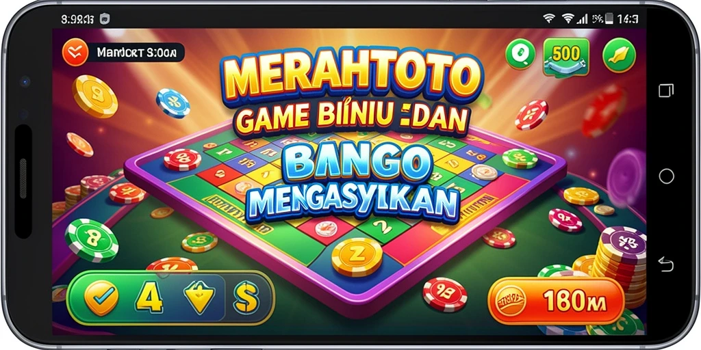 Gameplay seru dan interaktif dari permainan Bingo MERAHTOTO.