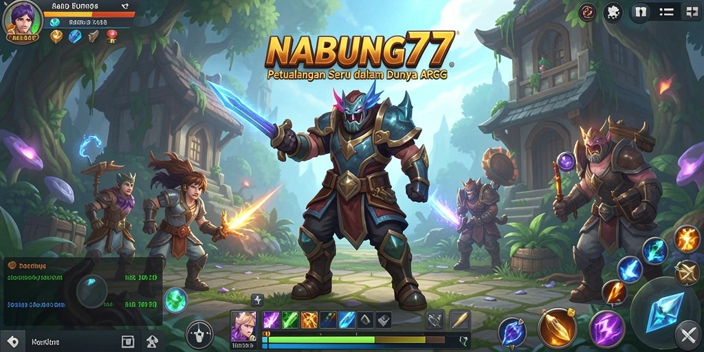 Tampilan menakjubkan dari gameplay ARPG NABUNG77.