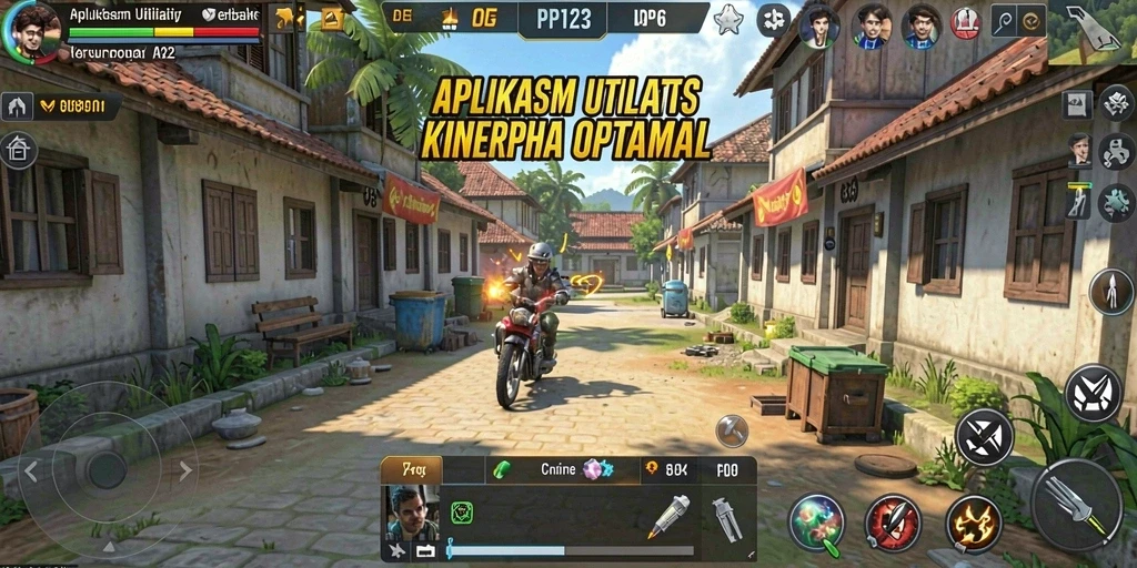 Tampilan aplikasi PP123 dengan fitur utilitas modern.