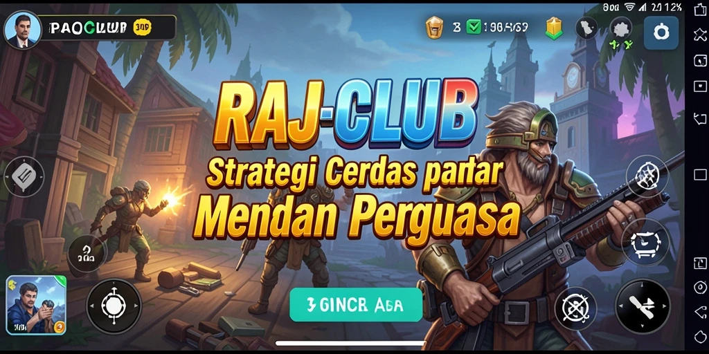 Tangkapan layar gameplay RAJACLUB yang penuh strategi dan taktik.