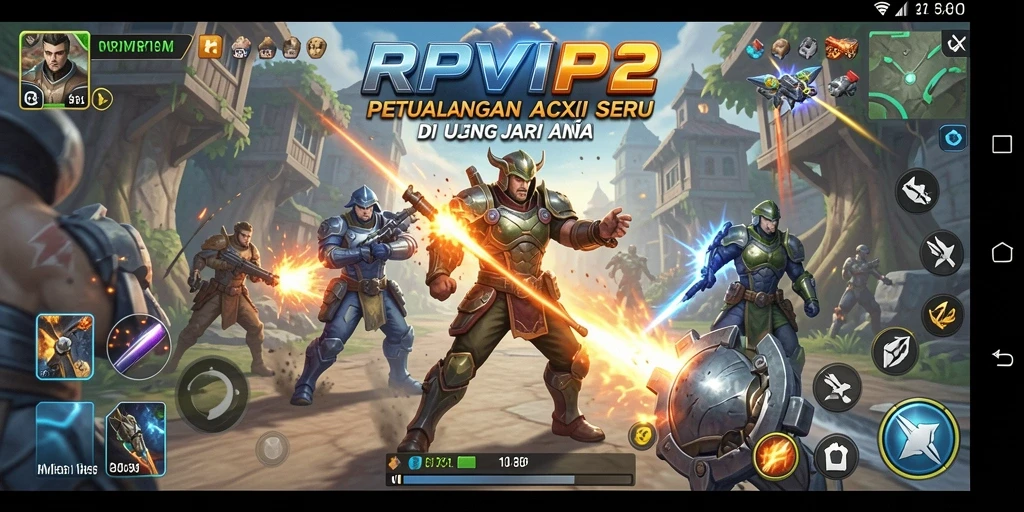 Tampilan gameplay seru RPVIP2 yang penuh aksi dan tantangan.