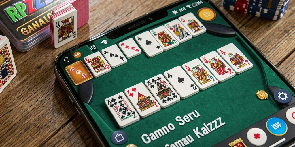 Screenshot gameplay RPZZZ menampilkan momen seru permainan Domino.