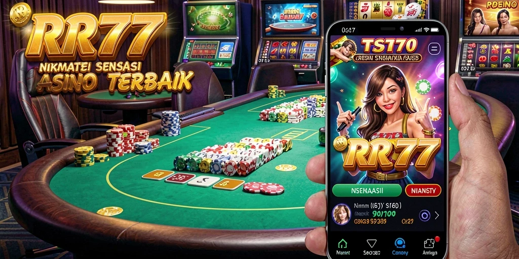 Screenshot <strong>RR777</strong> menunjukkan gameplay Kasino yang mendebarkan dan grafis berkualitas tinggi.