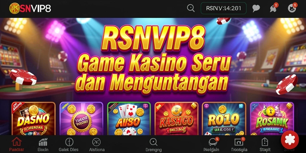 Tampilan menarik dari gameplay RSNVIP8 yang mengasyikkan.