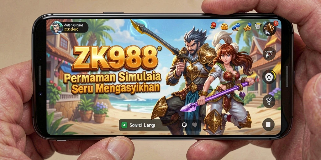Gameplay ZK988 yang menakjubkan dalam simulasi yang interaktif.